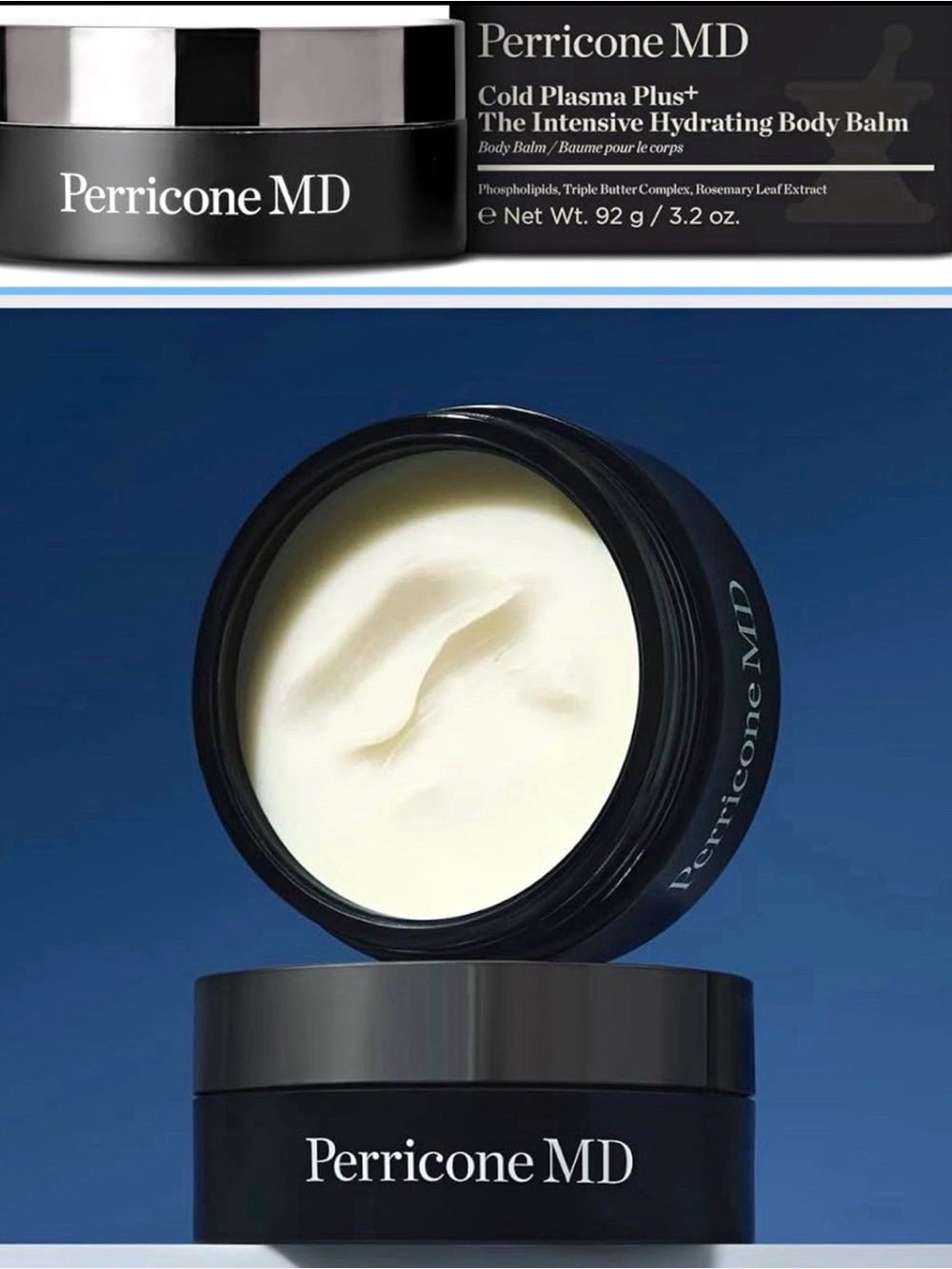 Perricone MD Intensive Hydrating Body Balm - Black Jar, Cream Product